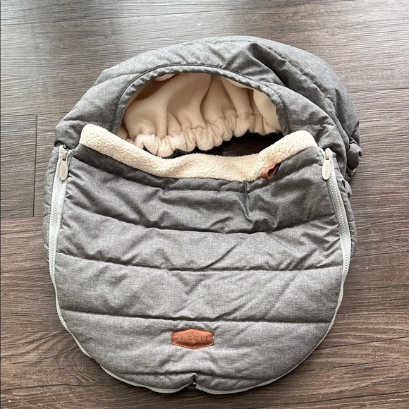 JJ Cole Other - JJ Cole Baby Car Seat Cover Gray Quilted